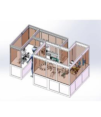 中冷器自動(dòng)裝配生產(chǎn)線(xiàn)