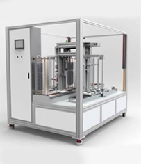 油冷器流通片自動疊片機